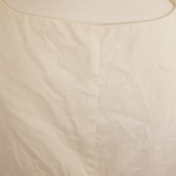 La Rea Collections White Sleeveless Linen Shell - Picture 3 of 6